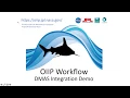 OIIP end-to-end Oceanographic in situ Data Workflow Demo