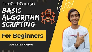 L9 - Finders Keepers Basic Algorithm Scripting freeCodeCamp