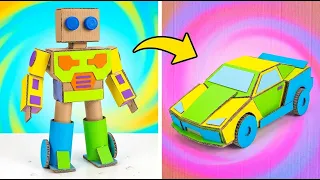 ¡Coches que se transforman y juguetes! | Compilación DIY