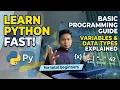 Belajar Pemrograman Dasar Python - Tipe Data dan Variabel