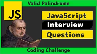 LeetCode 125 - Valid Palindrome Solution Explained JavaScript