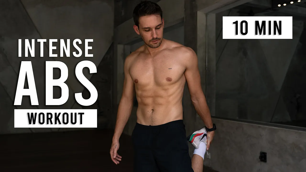 10 MIN INTENSE AB WORKOUT (No Equipment)