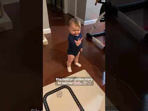 BABY Dramatic Conversation Will Melt Your Heart! 🥺 #shorts #cutebaby #baby