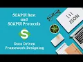 SOAPUI Rest and SOAPUI Protocols Data Driven Framework Designing Learn by Whizdom Tranings