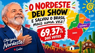O NORDESTE DEU SHOW! OLHA O QUE O NORDESTE FEZ PARA LULA