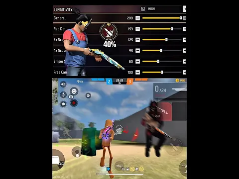 Free Fire Best Headshot Sensitivity 2026 🔥 100% Auto Headshot Settings