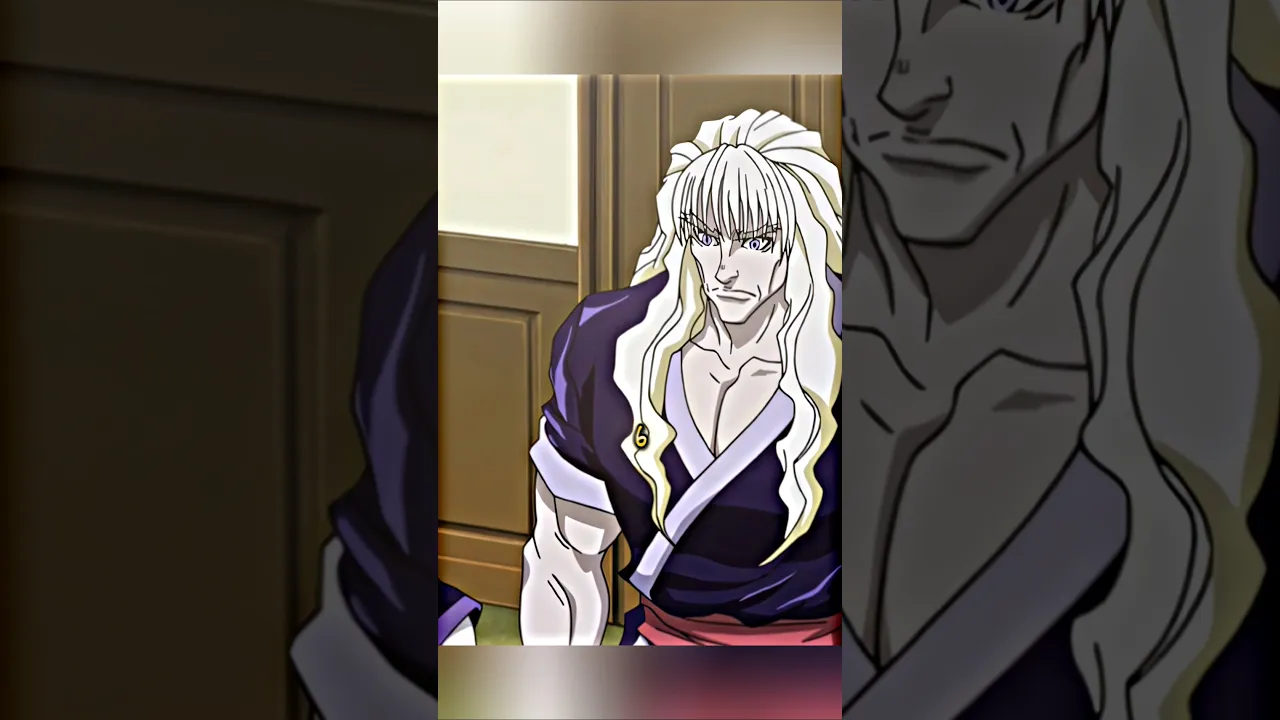KILLUA'S GRANDFATHER AND FATHER ARRIVE #animemoment #anime #anime poster