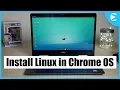 Install Linux in Chrome OS with Crouton