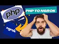How to use ngrok for localhost php