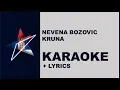 Download Lagu Nevena Božović - Kruna (Karaoke) Serbia - Eurovision 2019