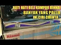 Lagu Cara Membedakan Kompor RINNAI  Yang Asli dan Yang Palsu