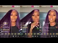 Asian Da Brat Asian Doll on Instagram Live March 3rd 2020