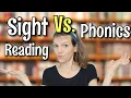 ALL ABOUT TEACHING READING Sight Words VS Phonics Phonological Awareness Special Needs