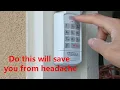 How to Factory Rest and Change PIN of the Genie Universal Garage Door Opener Wireless Keypad MY WAY