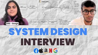 System Design Mock Interview Design Leetcode ft Ex Google Engineer