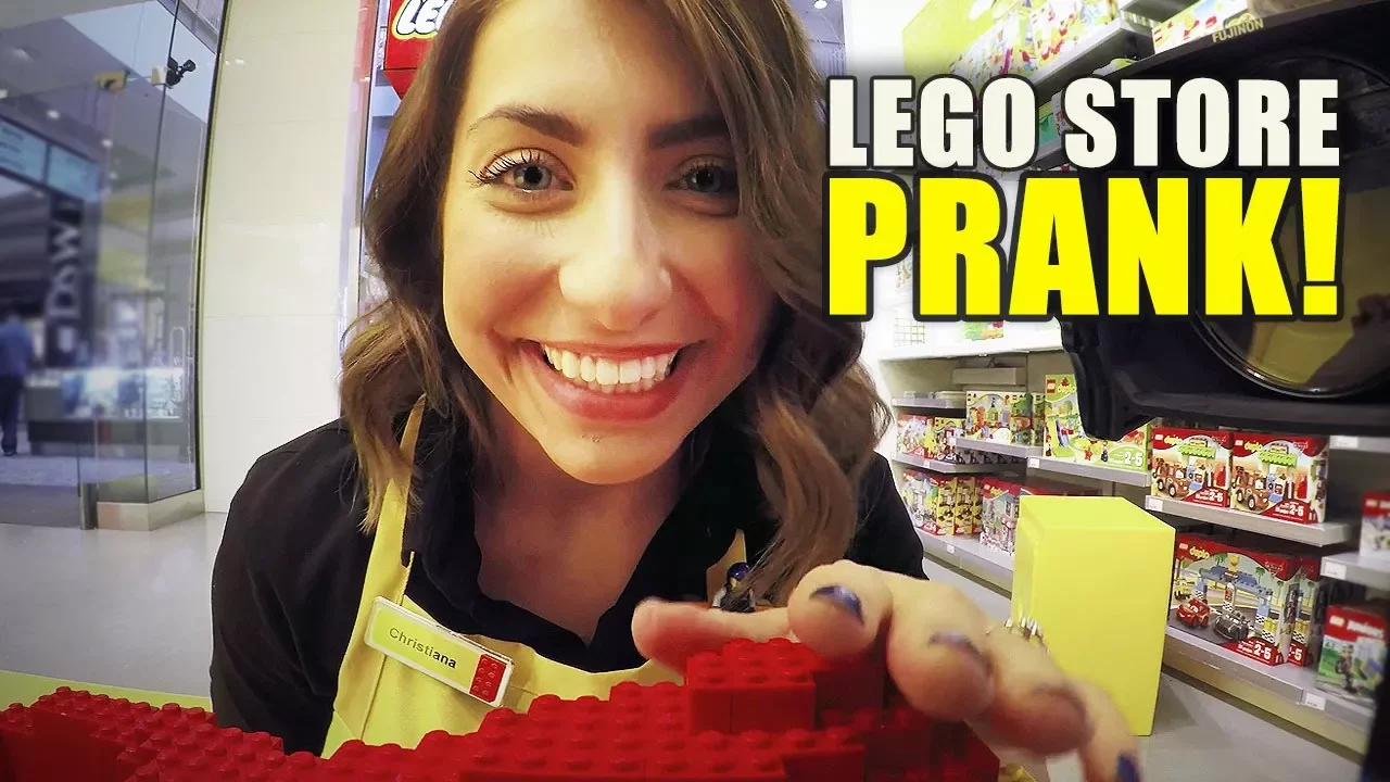 Today I VLOG and go to the LEGO store to return a set I had two copies of. I film my trip, and show . 