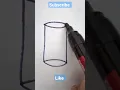 Lagu Drawing cylinder 3D #shape