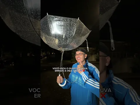 comece a usar o guarda-chuva assim