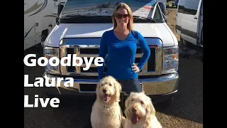 Laura Says Goodbye… Live