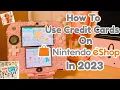 How to Add Funds to 3DS eshop with Credit Card Nintendo eShop 2023