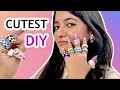 I Made Cutest Clay Rings DIY