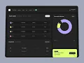 Coinexa - design of the crypto wallet application