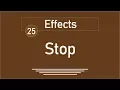 25 - jQuery Tutorial Effects stop