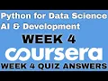 Python for Data Science AI Development week 4 quiz answers Python for Data Science AI Devlop