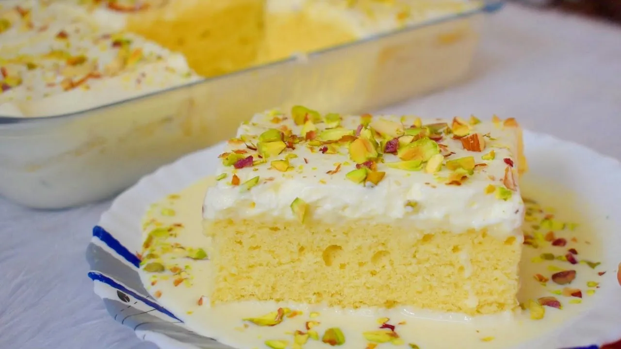 Super Soft Malai Cake without Oven by Lively Cooking   Rasmalai Cake No Oven Fast & Easy Recipe 