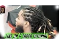 Barber Tutorial Taper Line Up On Dreads