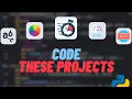 5 AMAZING Python Project Ideas Watch and Code Along