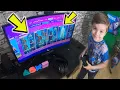 TRUMAnn Giving His 6 Year Old Kid TRAVIS SCOTT Bundle Unlocking ALL Travis Scott Fortnite items