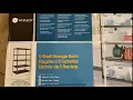 How to build a Costco shelf Whalen 5 Shelf Storage Rack