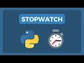 Create a Stopwatch GUI using Python and Tkinter Tutorial For Beginners