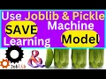 Use Joblib and Pickle to SAVE AND LOAD Machine Learning Model