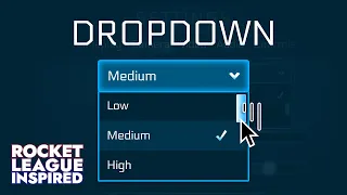 Unity UI Settings Menu Tutorial Dropdowns Nova