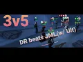 SWGoH - Darth Revan DR 3v5 Counter vs GL Jedi Master Luke JML w Ultimate