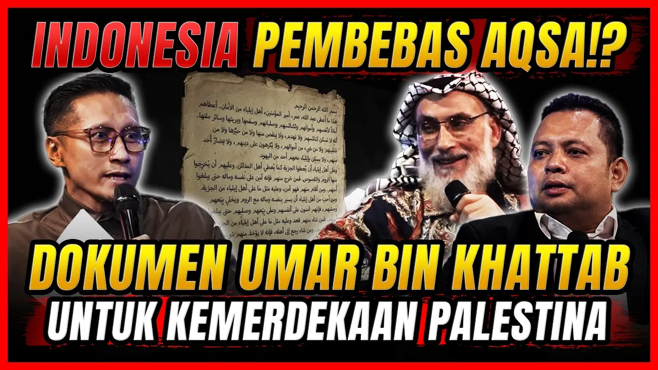 BLUEPRINT UMAR BIN KHATTAB UNTUK PALESTINA SETELAH MERDEKA‼️