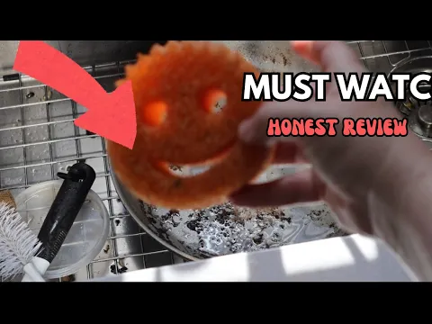 Is this worth it?!?!?! Scrub Daddy Color Sponges - YouTube thumbnail