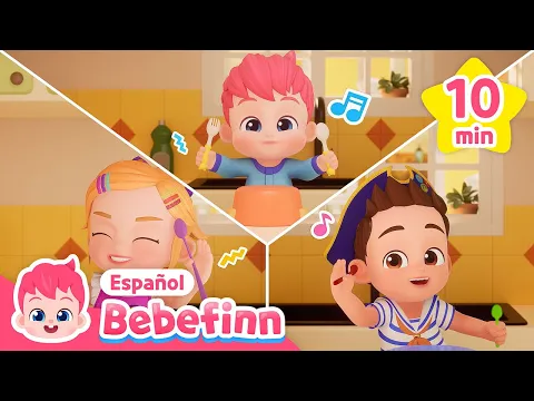 Cantemos y Bailemos al Rítmo | Canciones Infantiles de Música | Bebefinn en español