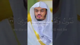 ولئن أطعتم بشرا مثلكم إنكم إذا لخاسرون سورة المؤمنون الشيخ ياسر الدوسري 