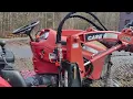 Installing a 3rd function hydraulic kit on a Case IH D40 tractor - Part 4