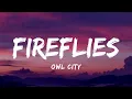 Download Lagu Owl City - Firefliess