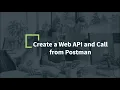 Web API and Call from Postman