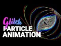 Glitch Particles Animation with HTML5 Canvas JavaScript Canvas Tutorial Javascript Canvas