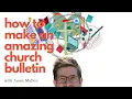 How To Make an Amazing Church Bulletin - With Canva and Microsoft Word