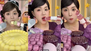 EATING WAX CANDY IC CREAM SO YUMMY ASMR  #faasmr #mukbang #eating #candy