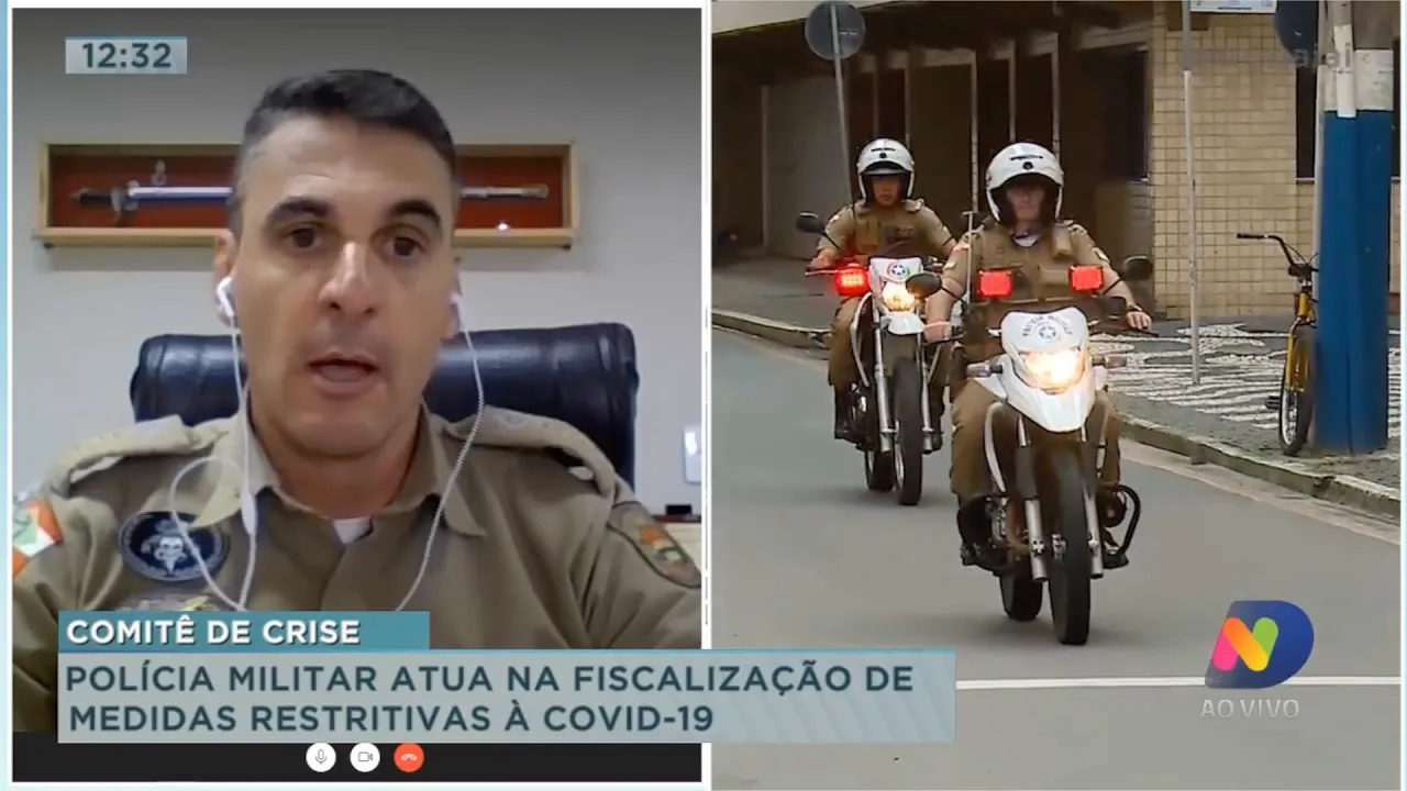 Polícia Militar atua na fiscalização de medidas restritivas no enfrentamento à Covid-19