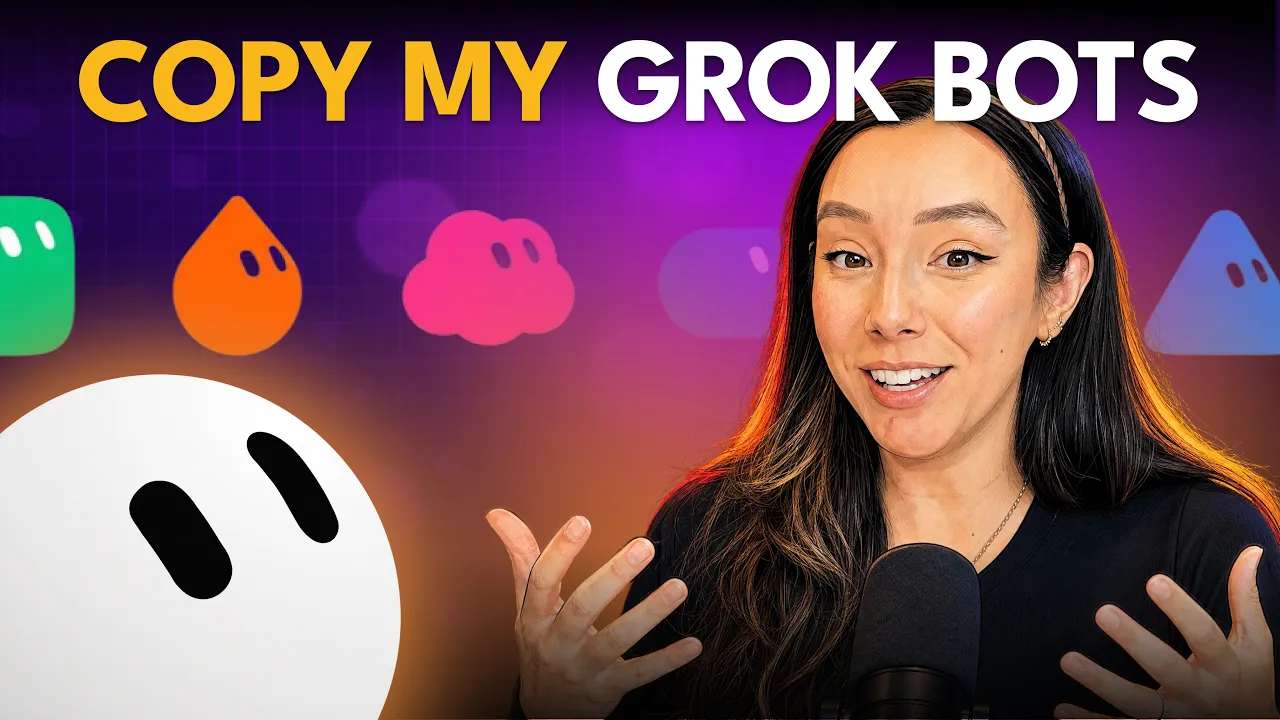 7 Grok Bot agents I use every day: video thumbnail