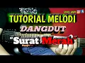 Tutorial melodi Surat merah | Noer Halimah